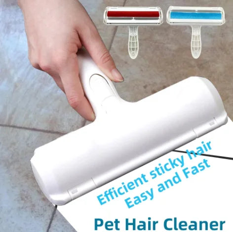 Reusable Pet Hair Remover Roller – Self-Cleaning Fur & Lint Brush